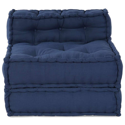Unità di Divano Modulare Indaco 70 x 70 x 56 cm Tessuto