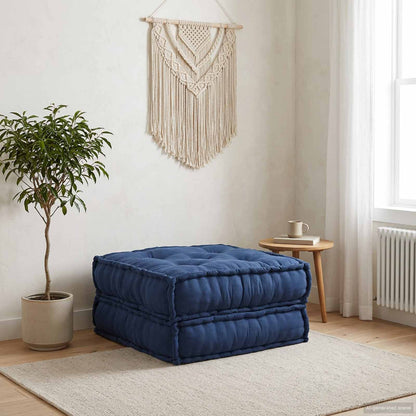 Unità di Divano Modulare Indaco 70 x 70 x 36 cm Tessuto | homemem39