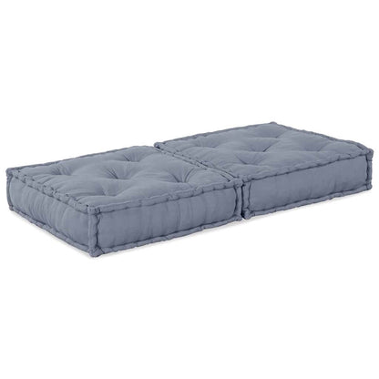 Unità di Divano Modulare Grigio 70 x 70 x 36 cm Tessuto | homemem39
