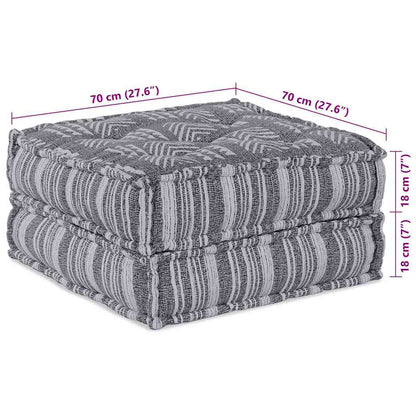 Unità di Divano Modulare Stampa Grigia 70 x 70 x 36 cm Tessuto | homemem39