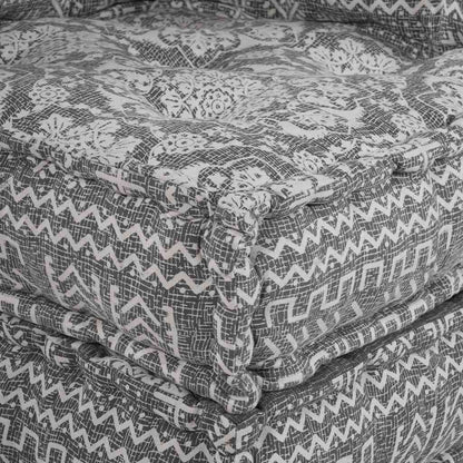 Unità di Divano Modulare Grigio Chiaro 70 x 70 x 56 cm Tessuto | homemem39
