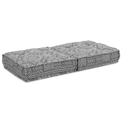 Unità di Divano Modulare Grigio Chiaro 70 x 70 x 36 cm Tessuto | homemem39