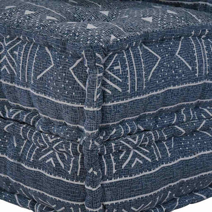 Unità di Divano Modulare Stampa Indigo 70 x 70 x 56 cm Tessuto | homemem39