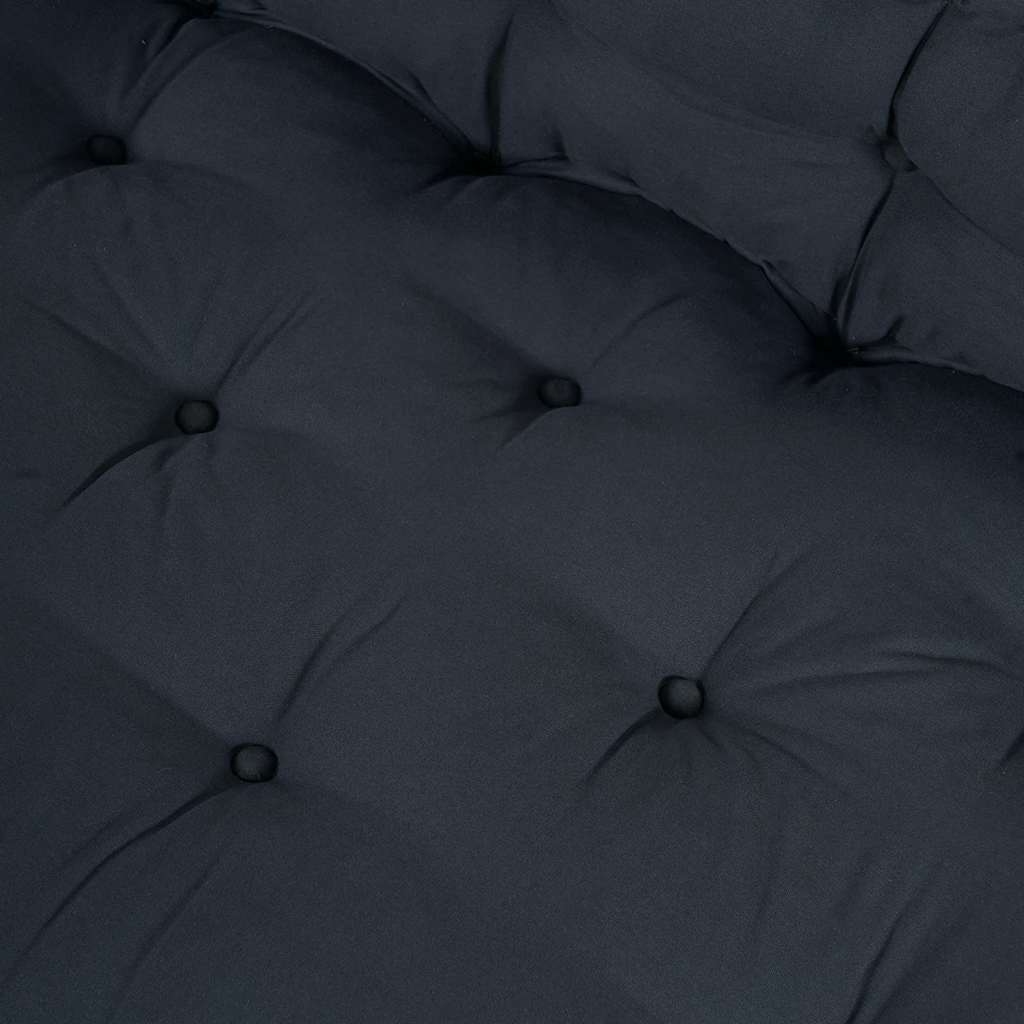 Cuscino per Divano Pallet 2 pcs Antracite 120 x 80 x 38 cm