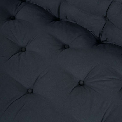 Cuscino per Divano Pallet 2 pcs Antracite 120 x 80 x 38 cm