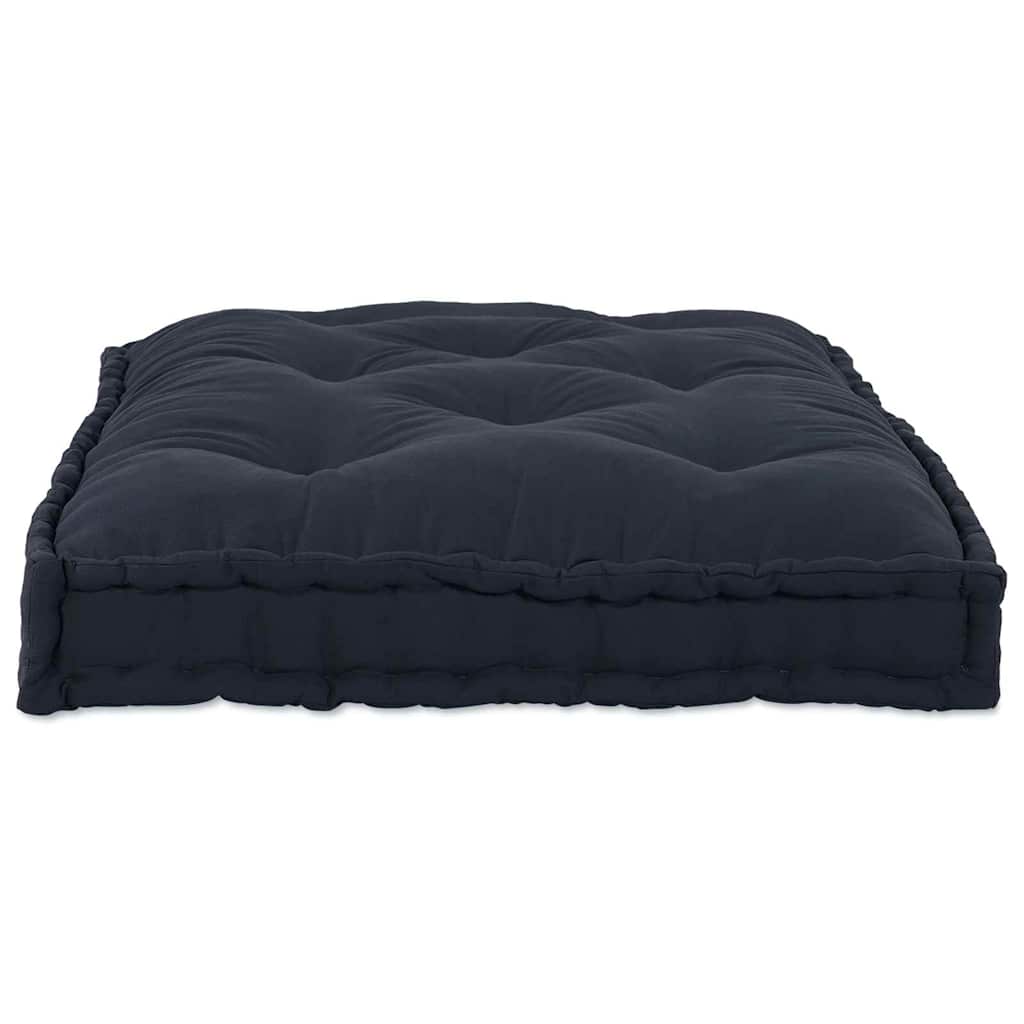 Cuscino per Divano Pallet Antracite 120 x 80 x 12 cm Tessuto | homemem39