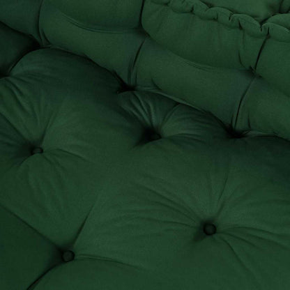 Cuscino per Divano Pallet 2 pcs Verde 120 x 80 x 38 cm Tessuto | homemem39