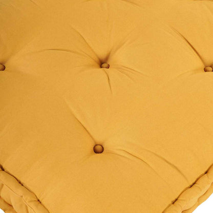 Cuscino per Divano Pallet Giallo 120 x 80 x 12 cm Tessuto | homemem39