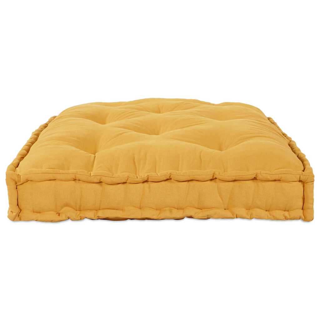Cuscino per Divano Pallet Giallo 120 x 80 x 12 cm Tessuto | homemem39