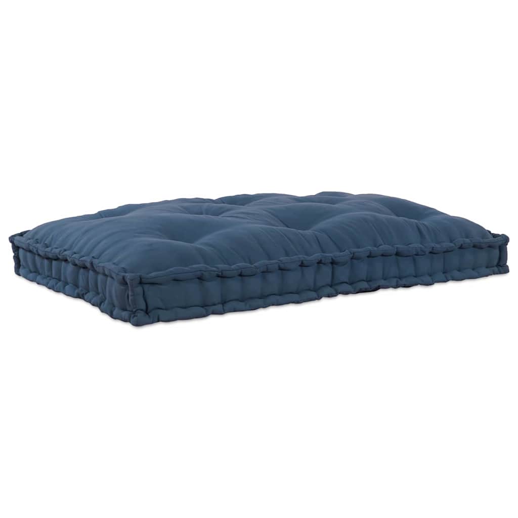 Cuscino per Divano Pallet Indaco 120 x 80 x 12 cm Tessuto | homemem39