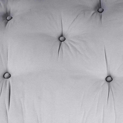 Cuscino per Divano Pallet 2 pcs Grigio 120 x 80 x 38 cm Tessuto | homemem39