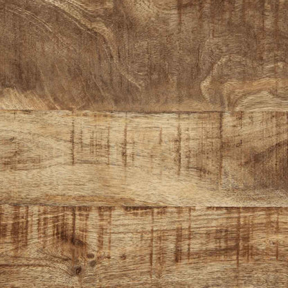Tavolino 70x50x38 cm in Legno Massello di Mango Grezzo | homemem39