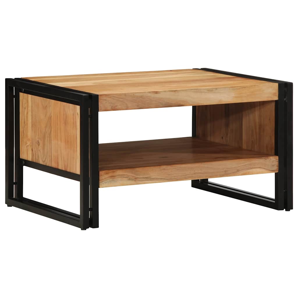 Tavolino da Salotto 70x50x38 cm Legno Massello di Acacia | homemem39