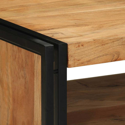 Tavolino da Salotto 70x50x38 cm Legno Massello di Acacia | homemem39