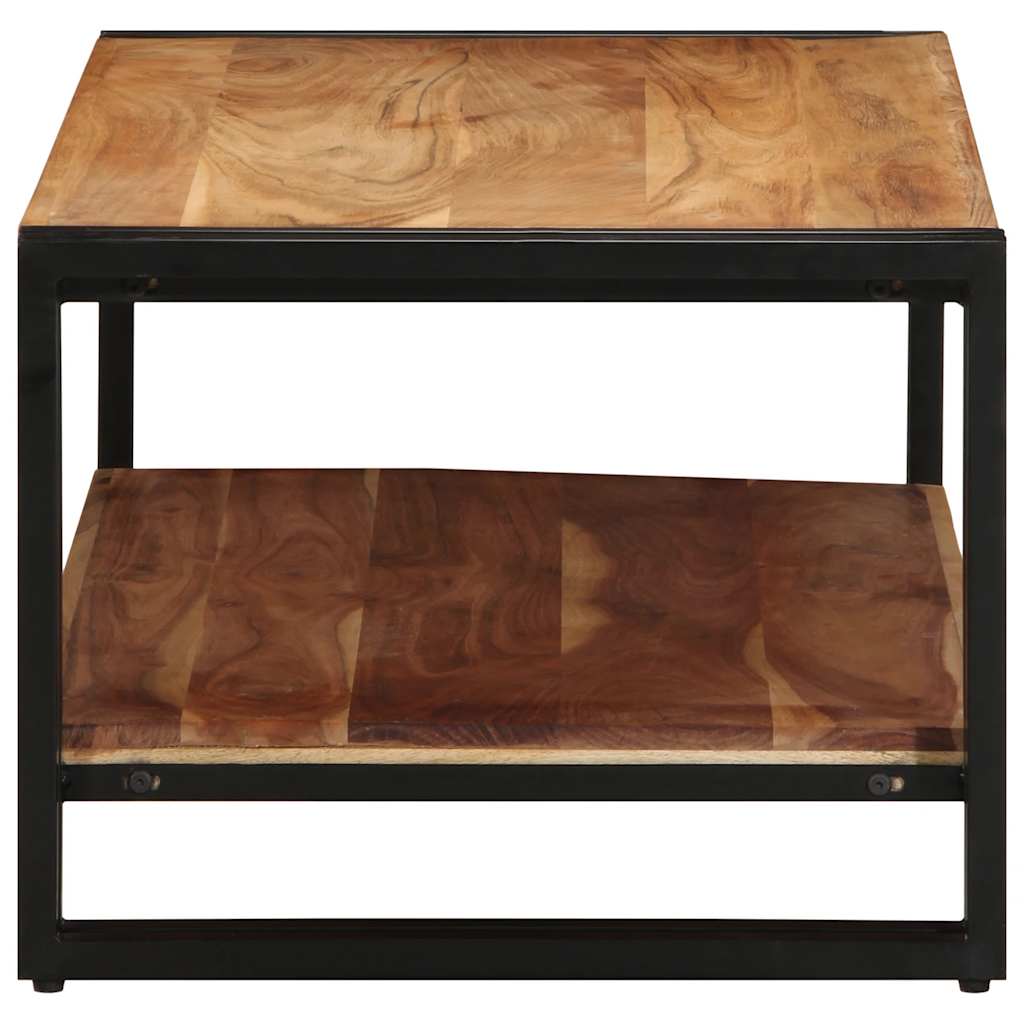Tavolino da Salotto 90x50x38 cm Legno Massello di Acacia | homemem39