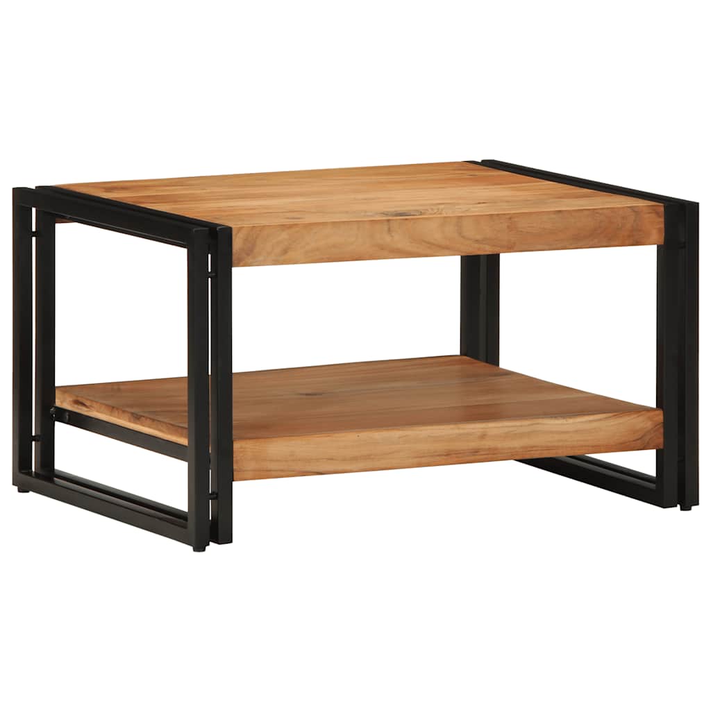 Tavolino da Salotto 70x50x38 cm Legno Massello di Acacia | homemem39