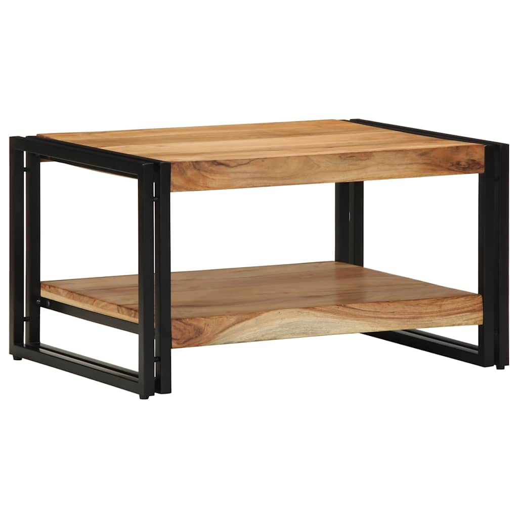 Tavolino da Salotto 70x50x38 cm Legno Massello di Acacia | homemem39