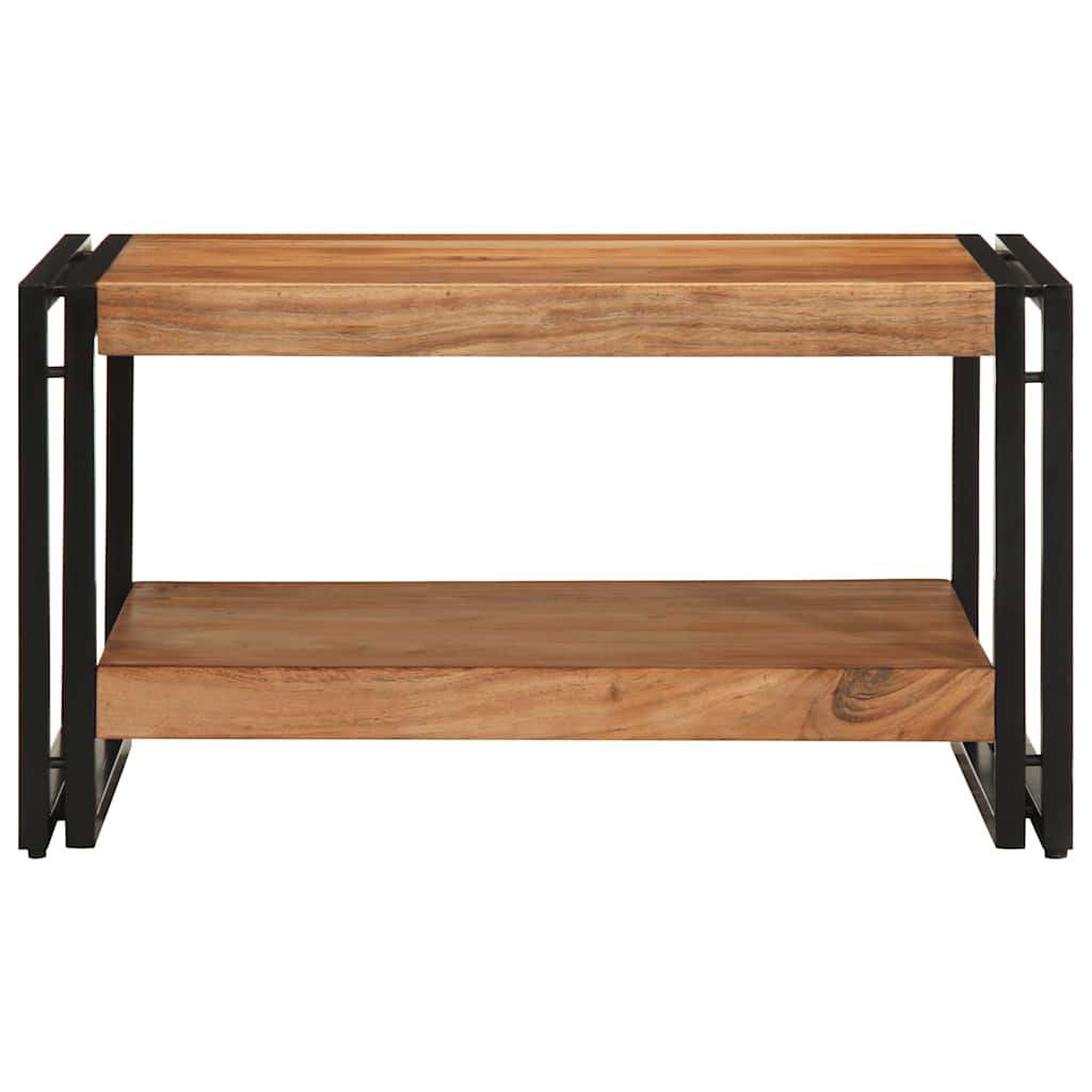 Tavolino da Salotto 70x50x38 cm Legno Massello di Acacia | homemem39