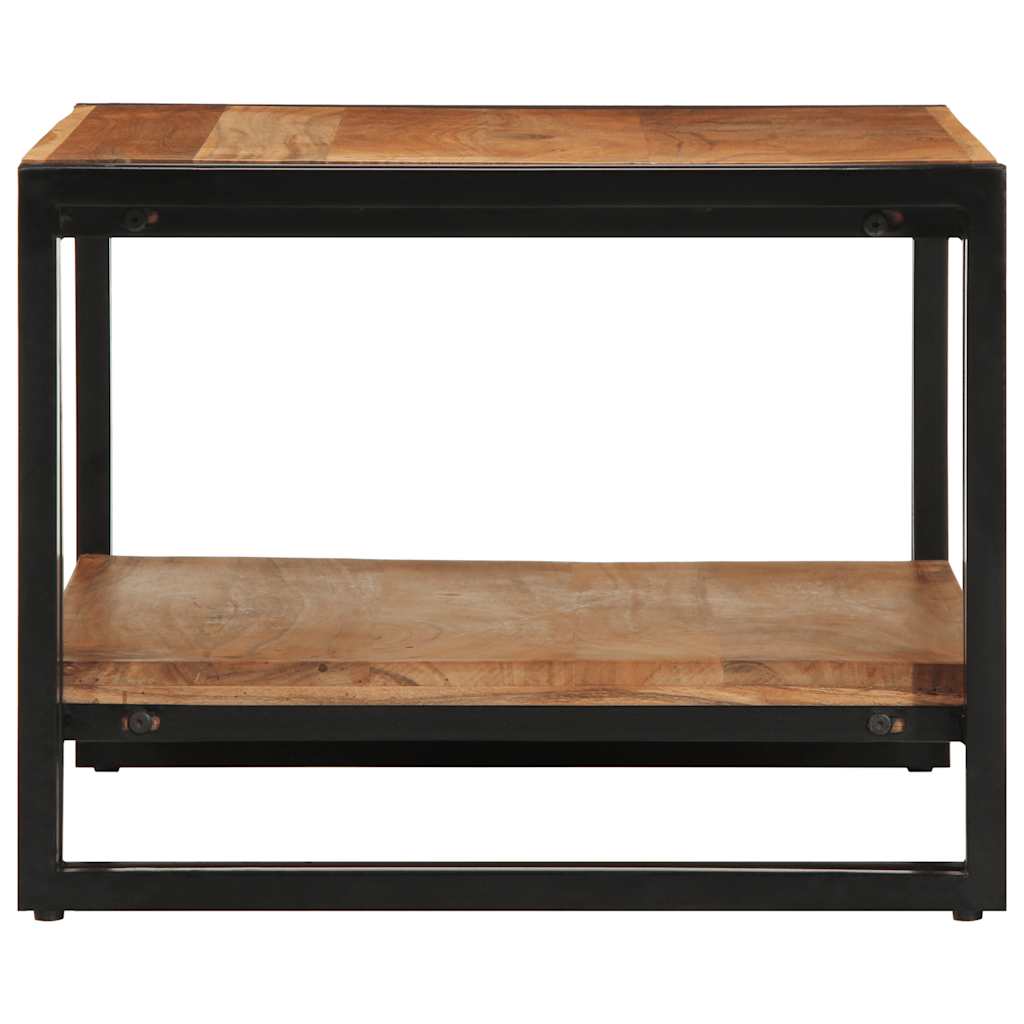 Tavolino da Salotto 70x50x38 cm Legno Massello di Acacia | homemem39