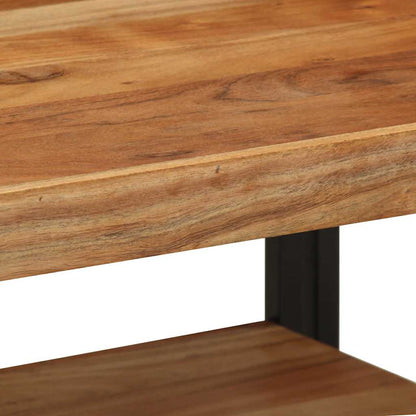 Tavolino da Salotto 70x50x38 cm Legno Massello di Acacia | homemem39