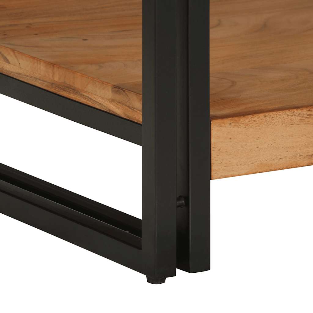 Tavolino da Salotto 70x50x38 cm Legno Massello di Acacia | homemem39