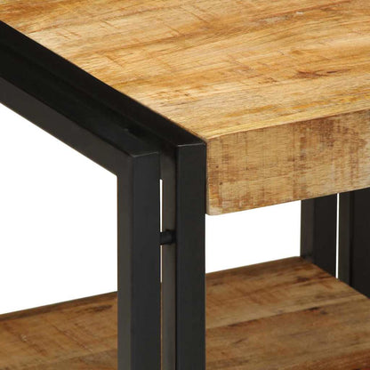 Tavolino da salotto 40 x 40 x 38 cm Legno di mango massello | homemem39
