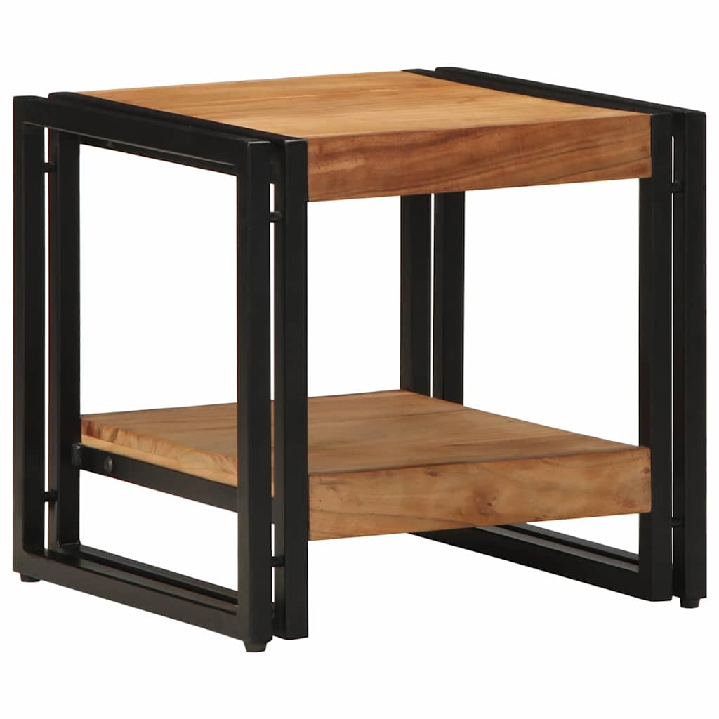 Tavolino da salotto 40 x 40 x 38 cm Legno di Acacia Massello | homemem39