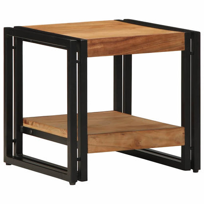 Tavolino da salotto 40 x 40 x 38 cm Legno di Acacia Massello | homemem39