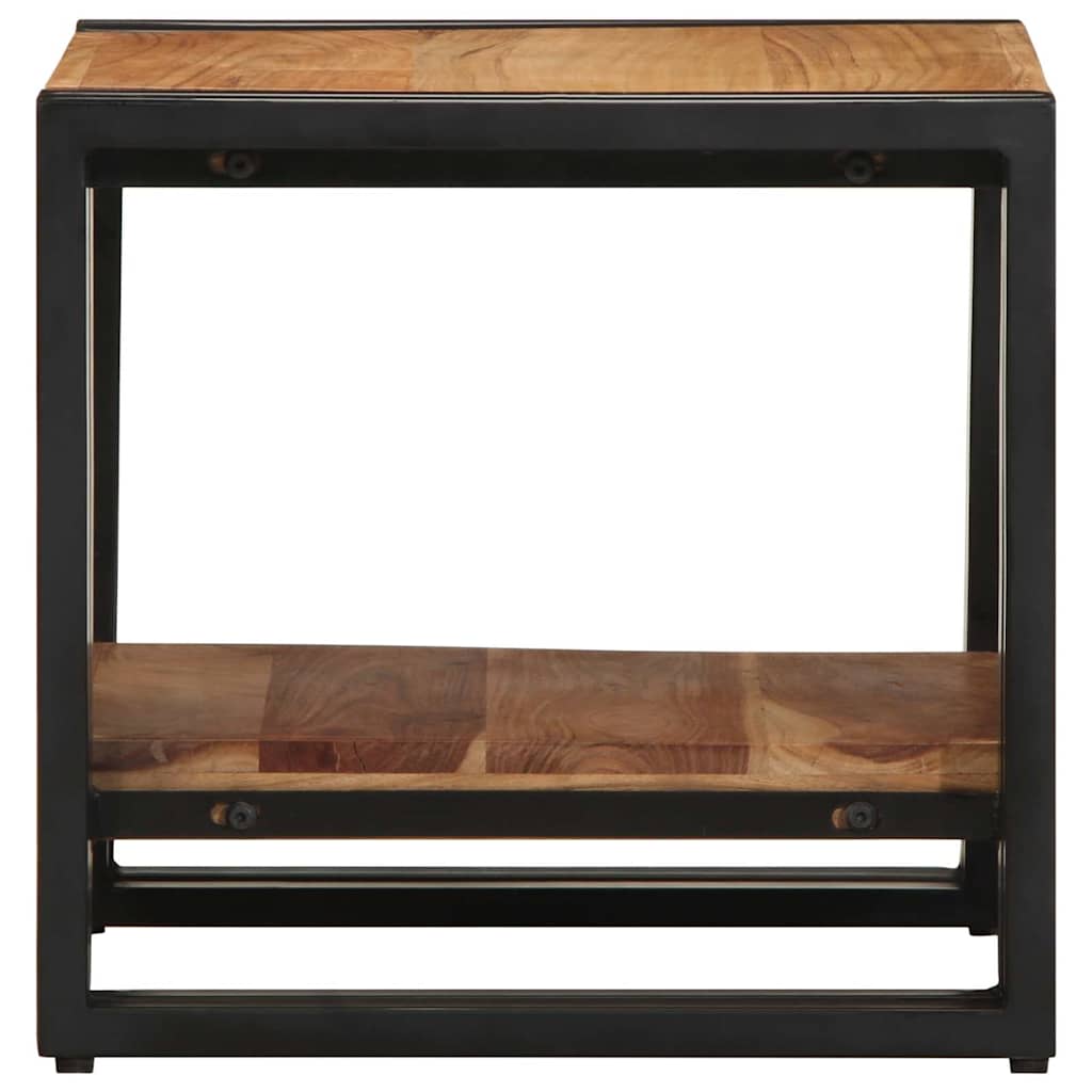 Tavolino da salotto 40 x 40 x 38 cm Legno di Acacia Massello | homemem39