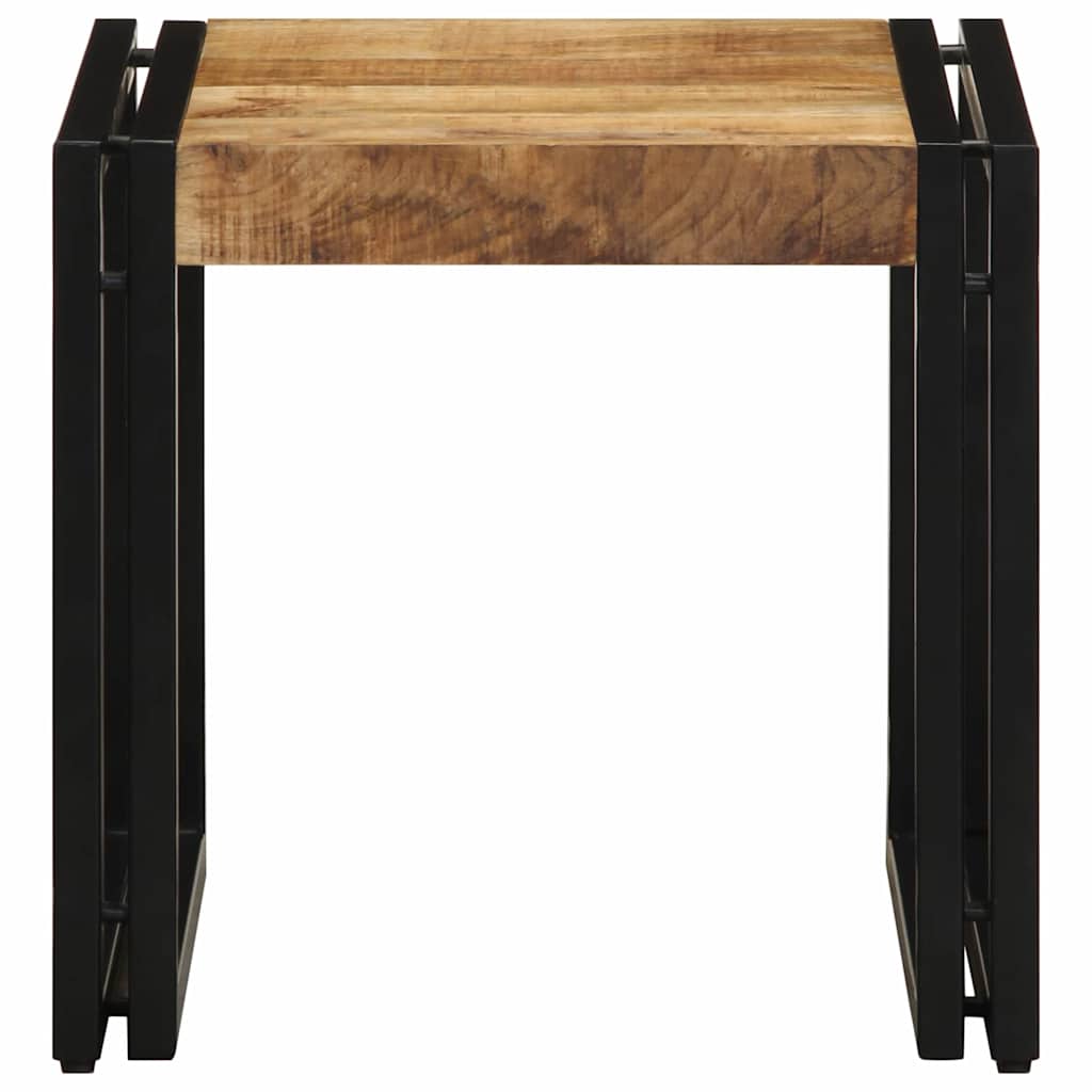 Tavolino da salotto 40 x 40 x 38 cm Legno di mango massello | homemem39