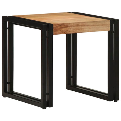 Tavolino da salotto 40 x 40 x 38 cm Legno di Acacia Massello | homemem39