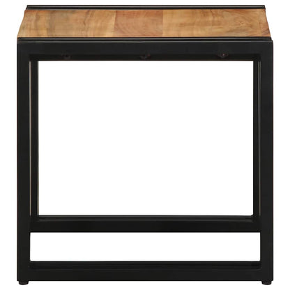 Tavolino da salotto 40 x 40 x 38 cm Legno di Acacia Massello | homemem39