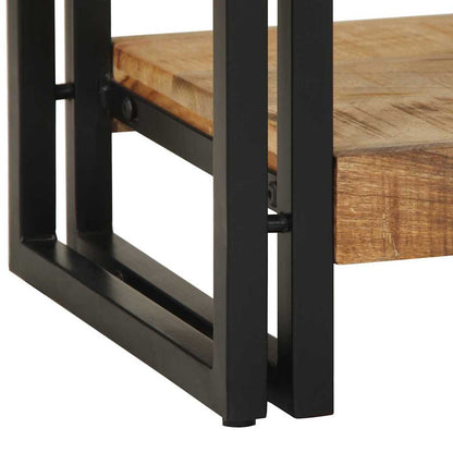 Tavolo consolle con cassetto Marrone Legno di mango massello | homemem39