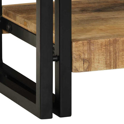 Tavolo consolle Marrone 90 x 33 x 75 cm Legno di mango massello | homemem39