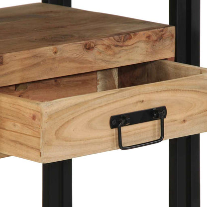 Tavolo consolle 90 x 33 x 75 cm Legno di Acacia Massello