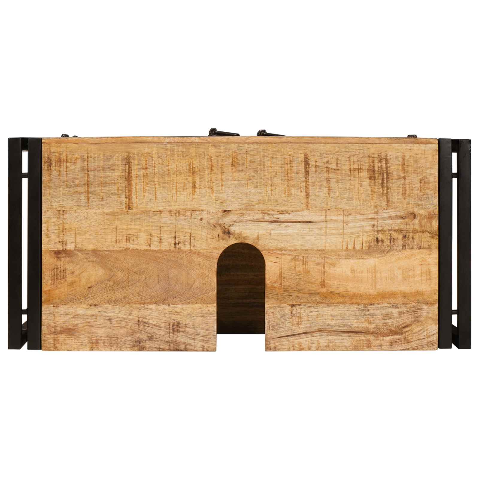 Armadio sottolavello con porta Marrone Legno di mango massello | homemem39