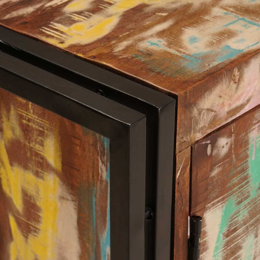 Armadio sottolavello Multicolore Legno Recuperato Massello | homemem39