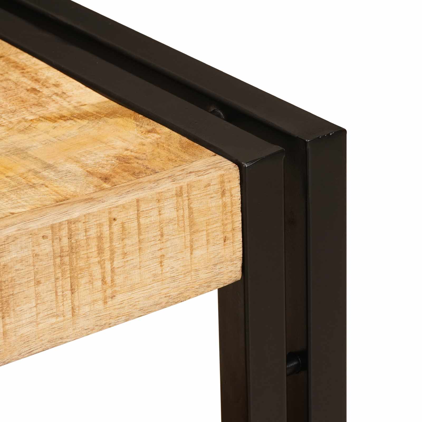 Armadio da bagno con cassetto Marrone Legno di mango massello | homemem39