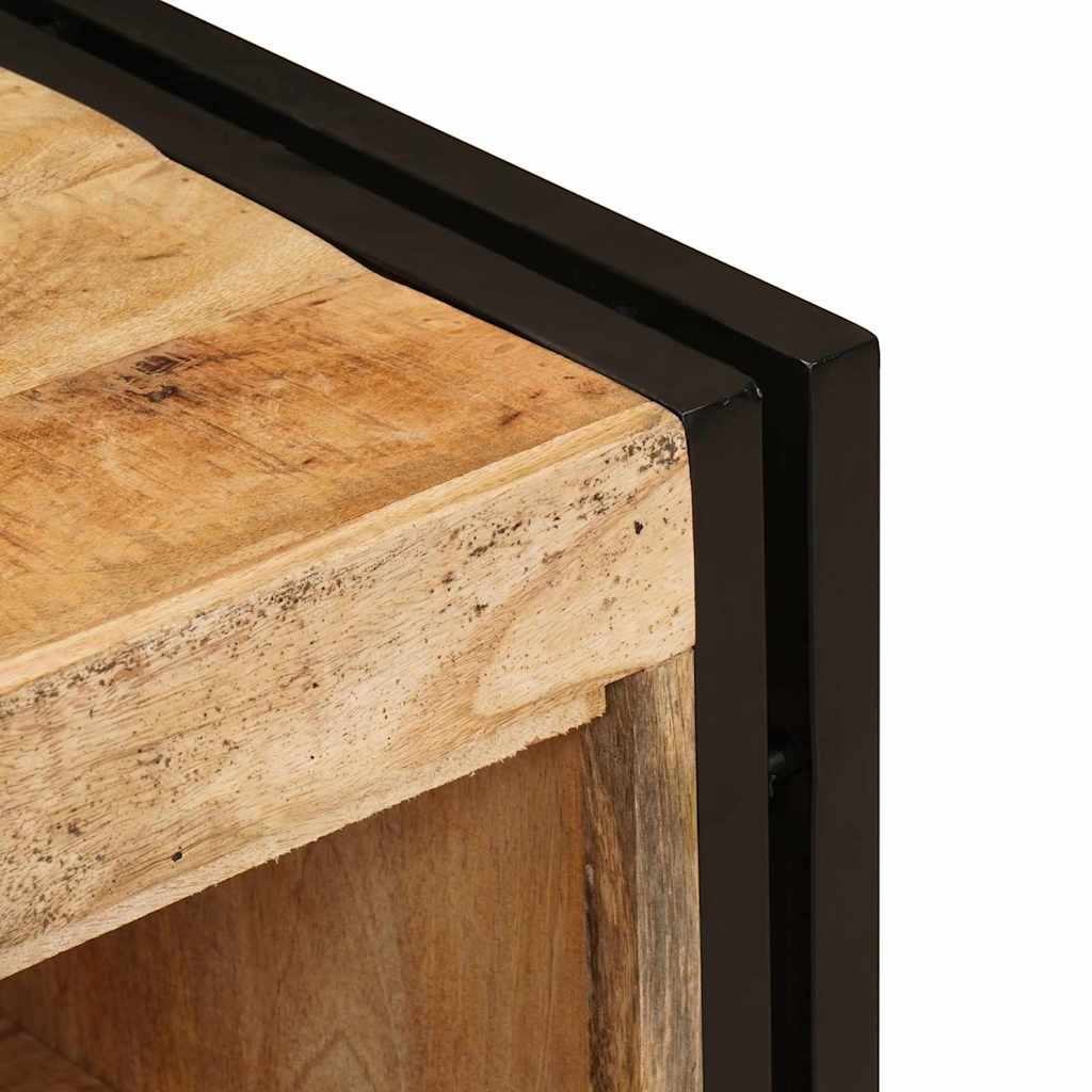 Armadio sottolavello con porta Marrone Legno di mango massello | homemem39