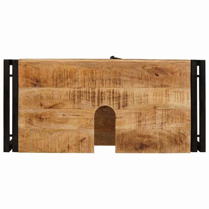 Armadio sottolavello con porta Marrone Legno di mango massello | homemem39