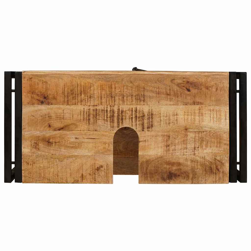 Armadio sottolavello con porta Marrone Legno di mango massello