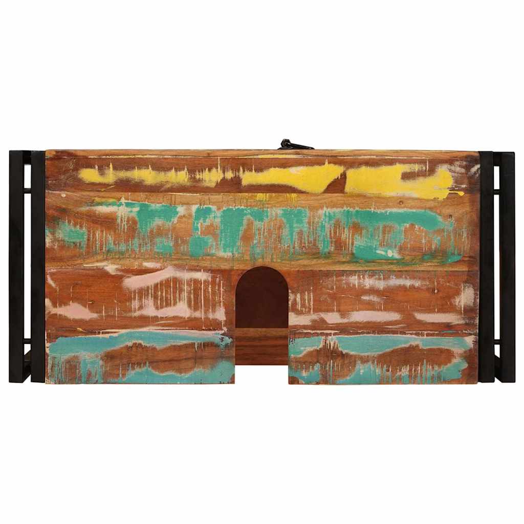 Armadio sottolavello Multicolore Legno Recuperato Massello | homemem39