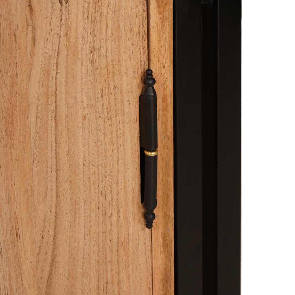 Armadio da Notte Marrone legno massello di acacia | homemem39