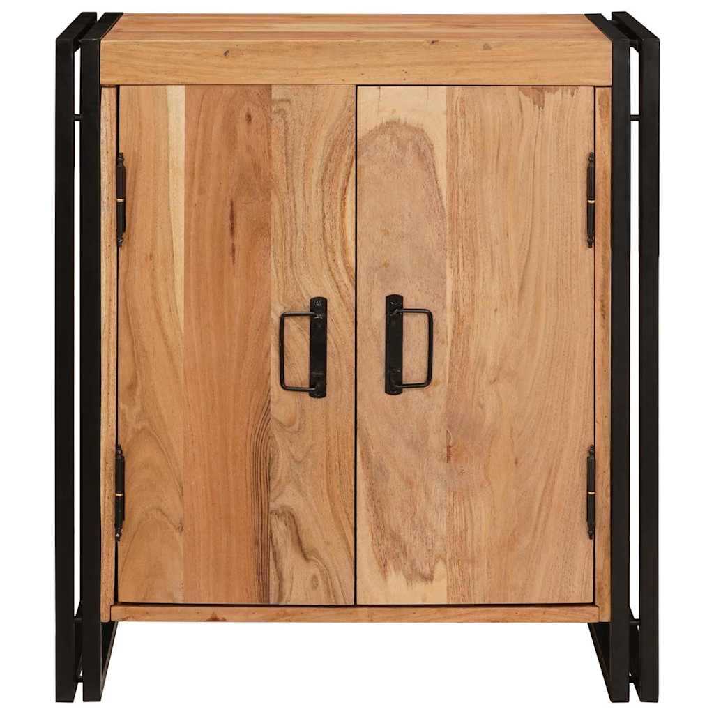 Armadio da Notte Marrone legno massello di acacia | homemem39