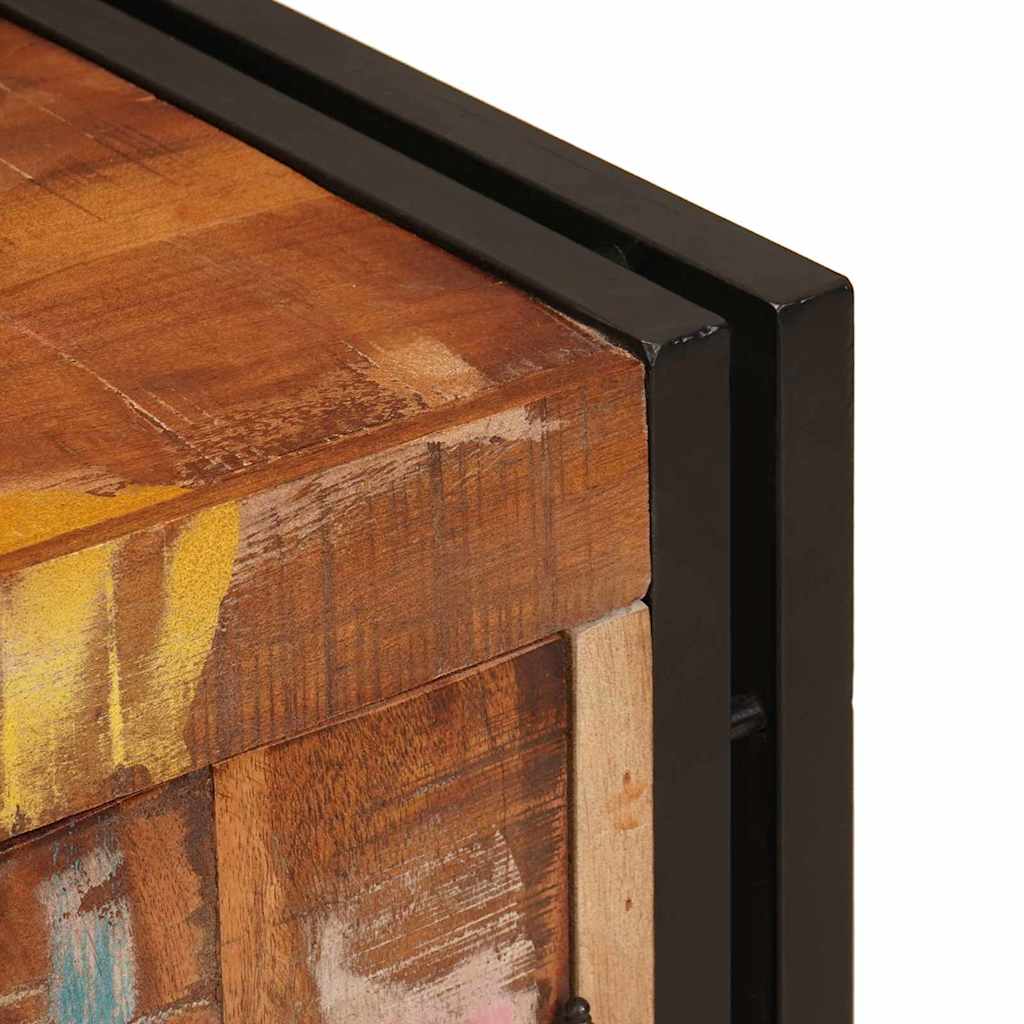 Armadio da Notte Multicolore legno massello di riciclo | homemem39