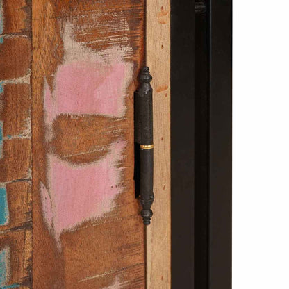 Armadio da Notte Multicolore legno massello di riciclo | homemem39