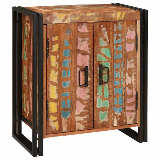 Armadio da Notte Multicolore legno massello di riciclo | homemem39