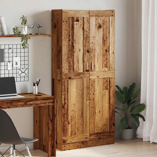 Credenza Legno Antico 82,5x30,5x185 cm in Truciolato | homemem39