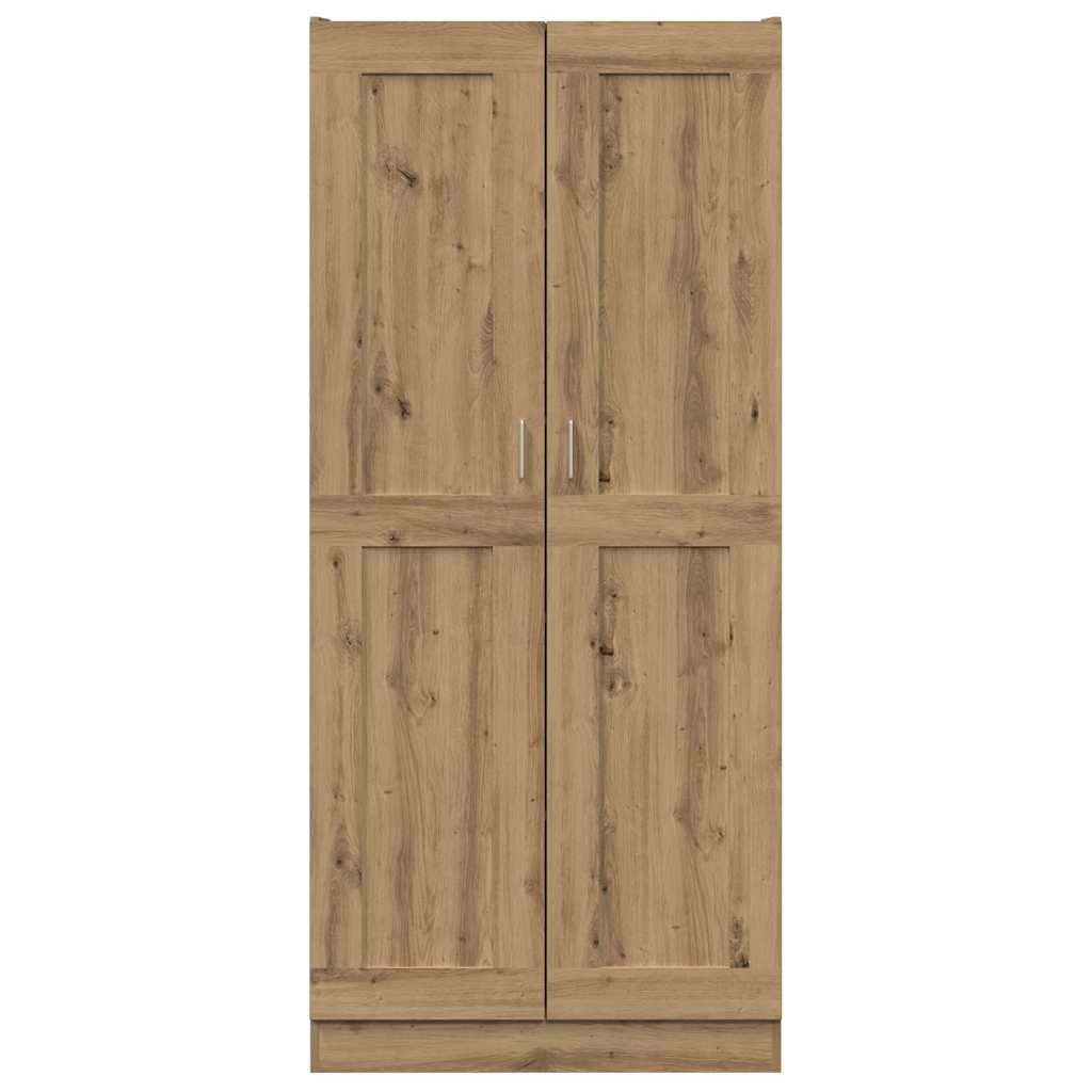 Credenza Alta Rovere Artigianale 82,5x30,5x185 cm in Truciolato | homemem39