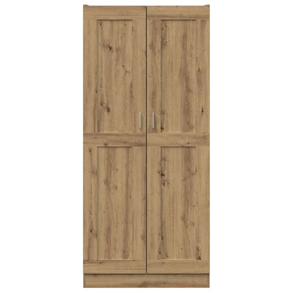 Credenza Alta Rovere Artigianale 82,5x30,5x185 cm in Truciolato | homemem39